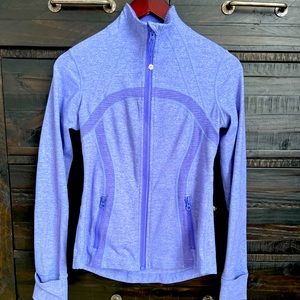 Lululemon fitted full zip. Size 6.